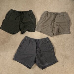 Abercrombie Khaki Pull-On Shorts